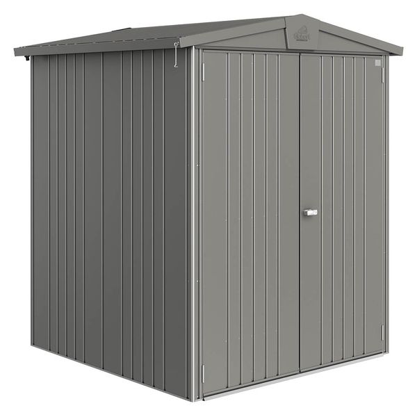 Biohort Europa Gerätehaus 2 172x156x196 cm Quarzgrau Metallic