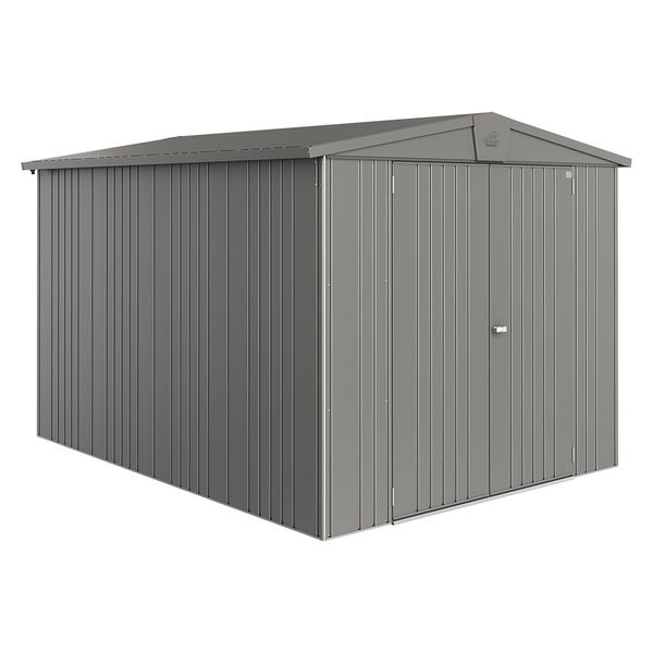 Biohort Europa Gerätehaus 6 244x300x203 cm Quarzgrau Metallic