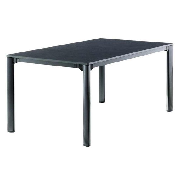 Sieger Ausziehtisch 165/225/285x95cm Aluminium/Vivodur Dunkelgrau 3985-55