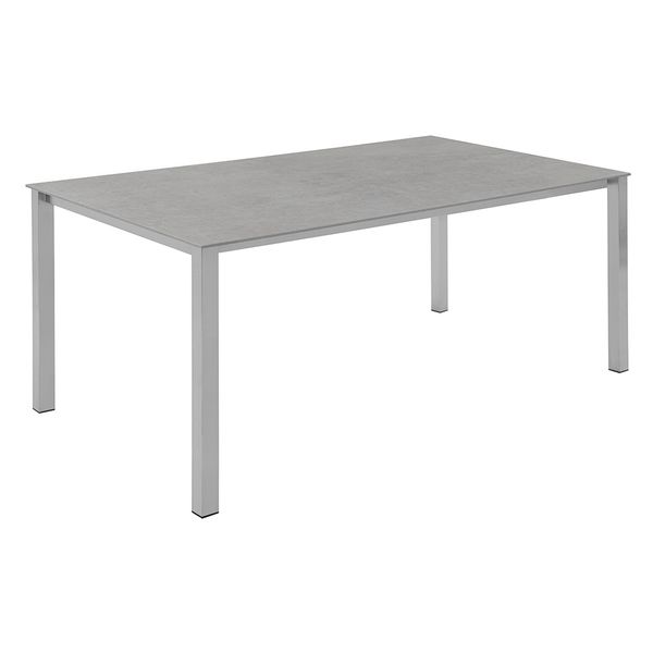 Solpuri Classic Ausziehtisch 160/220x100cm Edelstahl/Dekton