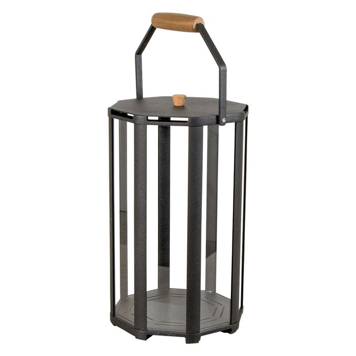 CaneLine Lightlux Laterne Ø25x41 cm Aluminium Lava Grey Garten und