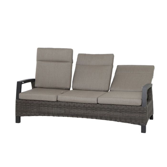 Siena Garden Corido Loungeset 4tlg. Aluminium/Geflecht Anthrazit