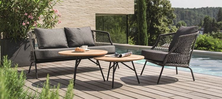 Skandinavische Gartenmöbel