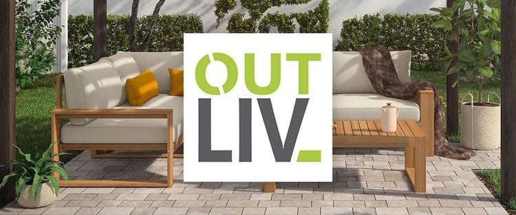 Gartenlounge der Marke OUTLIV.