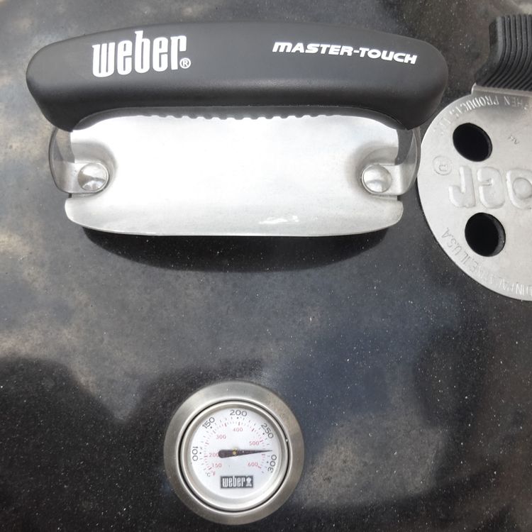 Detailansicht Weber Grill Master Touch 