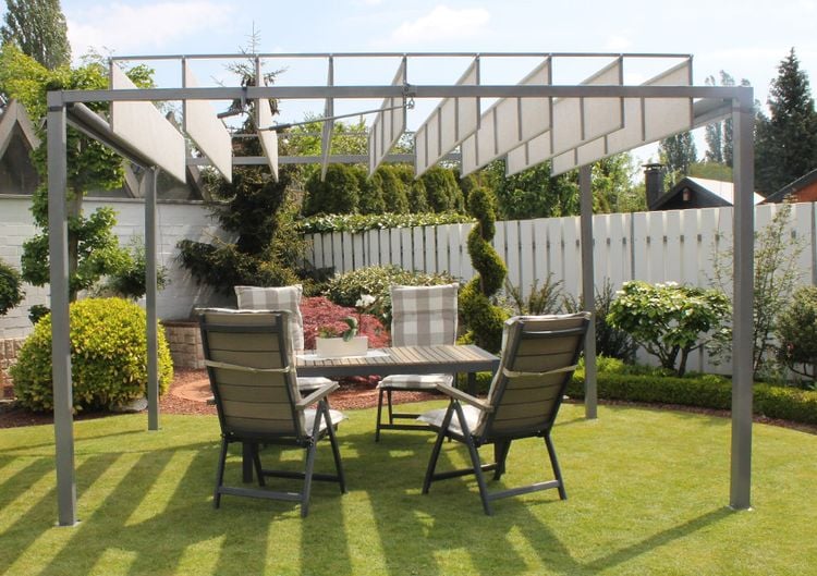 Terrassenüberdachung Lamellendach