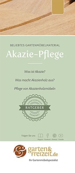 Akazie Pflege Flyer