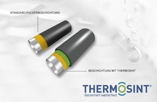 Gartenmöbel Eisen Stahl Thermosint Beschichtung