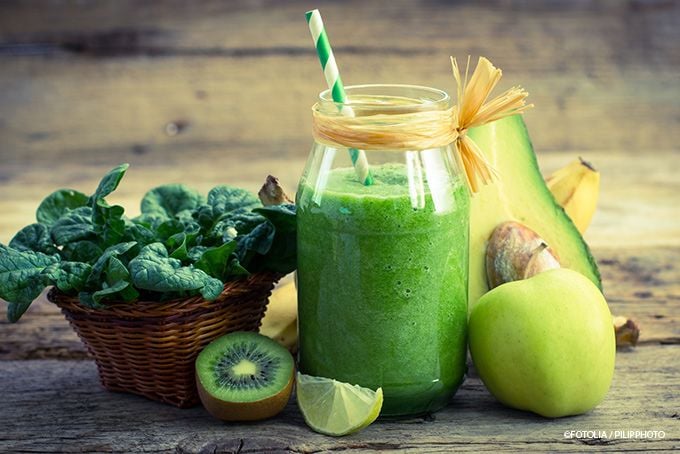  Green Smoothie mit Grünkohl