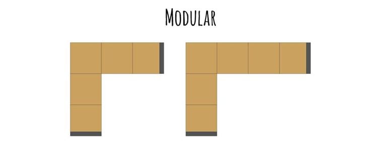 Grafik modulare Lounge