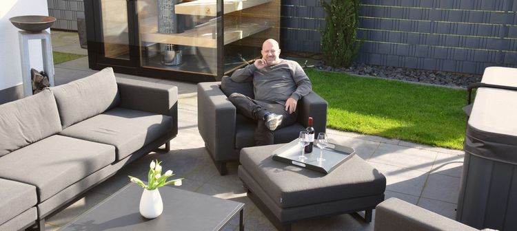 Detlef Steves auf Gartenlounge