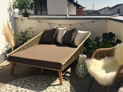 Festivalvibes auf der Dachterrasse von haus.nr.24