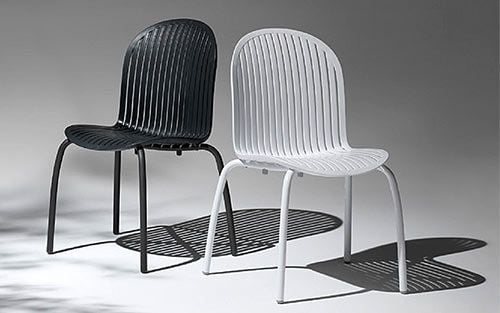 Stühle aus Kunststoff