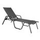 Kettler Basic Plus Stapelliege Aluminium/Textilene Anthrazit Garten