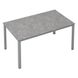 Kettler Cubic Gartentisch 160x95 cm Aluminium/HPL Silber/Kalksandstein