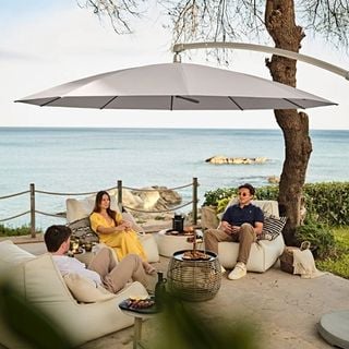 Alle Sonnenschirme von Glatz in den Trendfarben Sand und Weiß