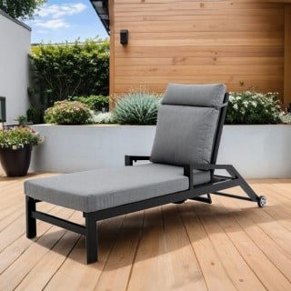 Gartenliegen aus Aluminium