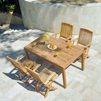 Gartenstühle aus Teak