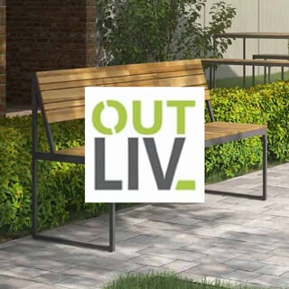 OUTLIV. Gartenbänke