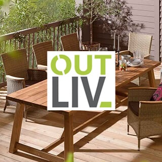 OUTLIV. Gartentische