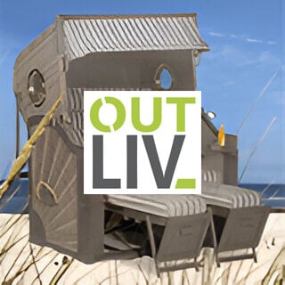 OUTLIV. Strandkörbe