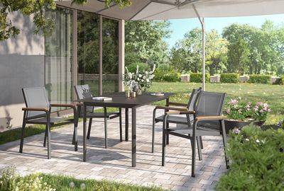 Untergrund für Gartenmöbel