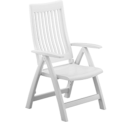 Klappsessel Weiß