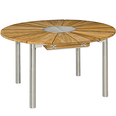 Gartentische Edelstahl Holz