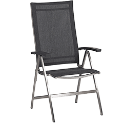Klappsessel Edelstahl
