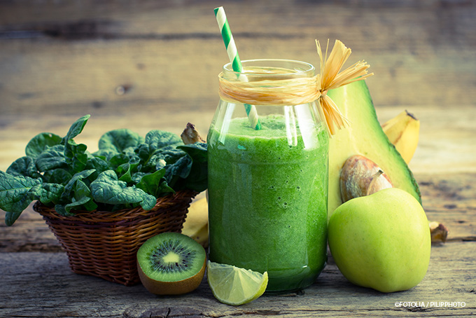  Green Smoothie mit Grünkohl