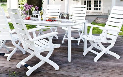 Gartenmobel Online Kaufen Garten Und Freizeit Gartenmöbel Weiss Kunststoff