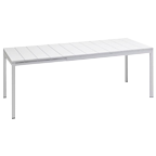 Gartentische Aluminium weiß
