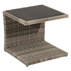 Rattan Beistelltisch Outdoor