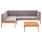 Ecklounges Holz