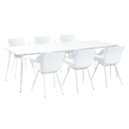 Gartemöbel Sets weiß