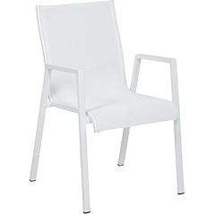 Stapelstuhl weiß