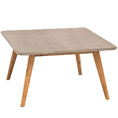 Gartentisch mit Steinplatten